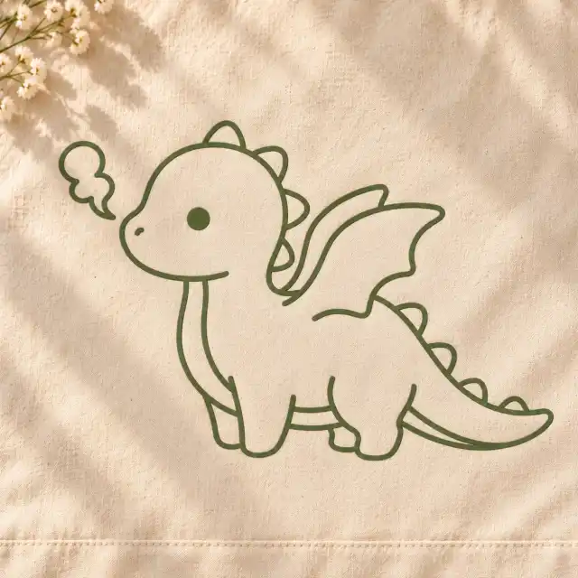 Plottervorlage »Drache«