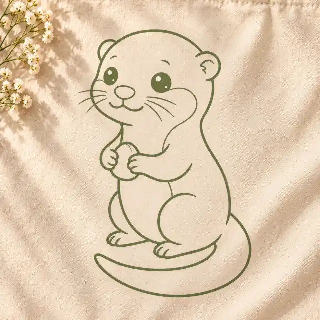 Plottervorlage »Otter«