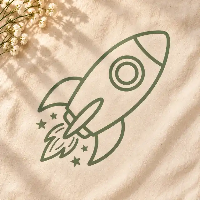 Plottervorlage »Rakete«