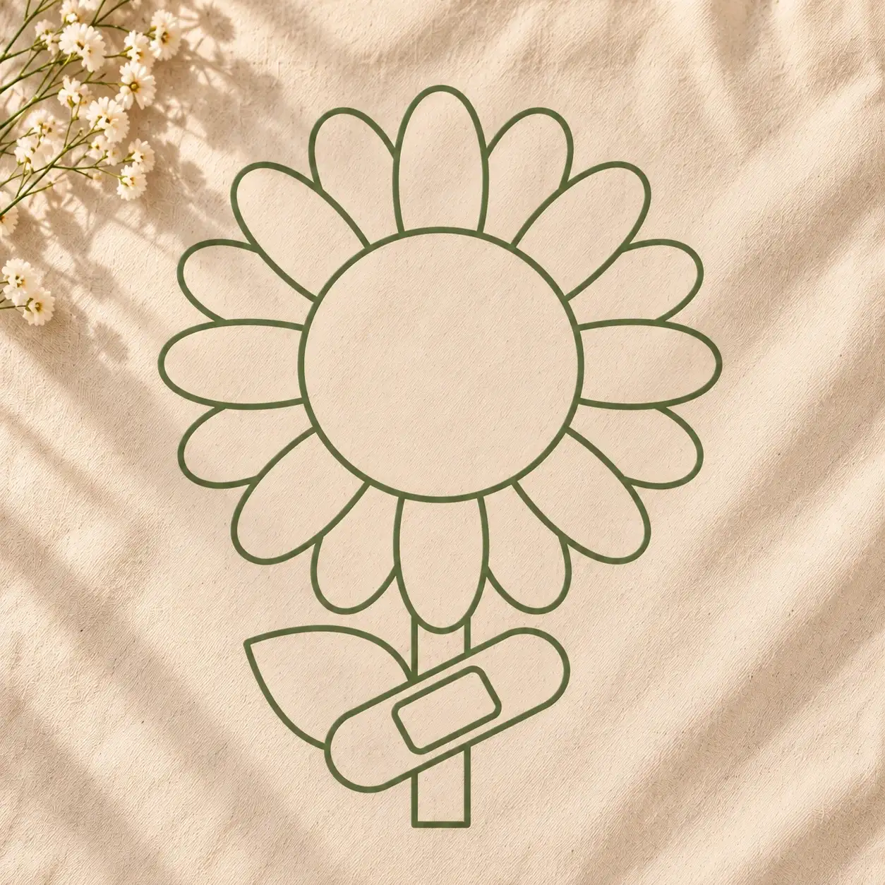Plottervorlage »Sonnenblume« – Bild 1