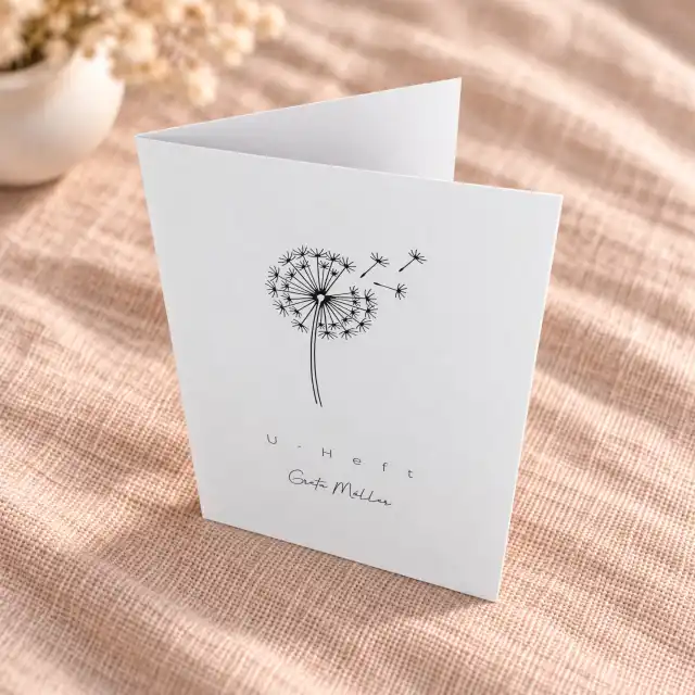 U-Heft-Hülle »Pusteblume«